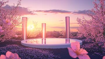 桃花舞台效果图3