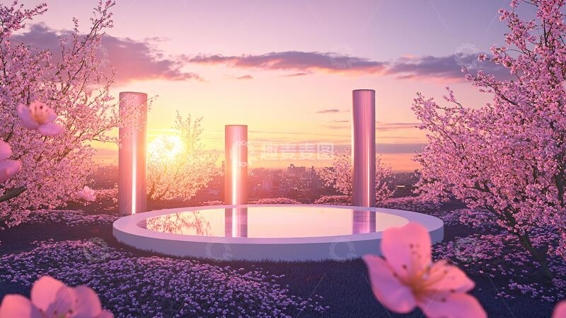 桃花舞台效果图3