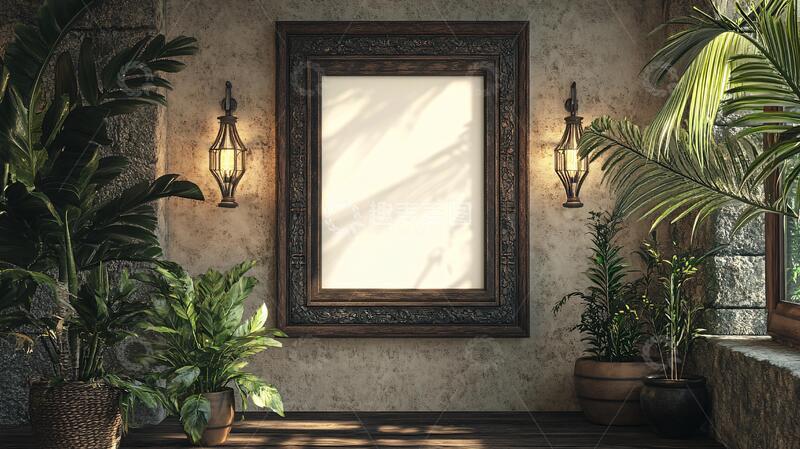 高清大图下载【趣麦麦图】热带室内设计1