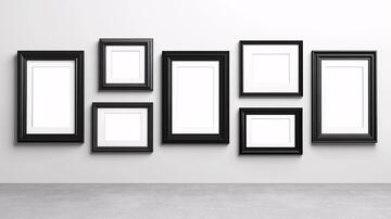 现代相框墙画廊相框画框