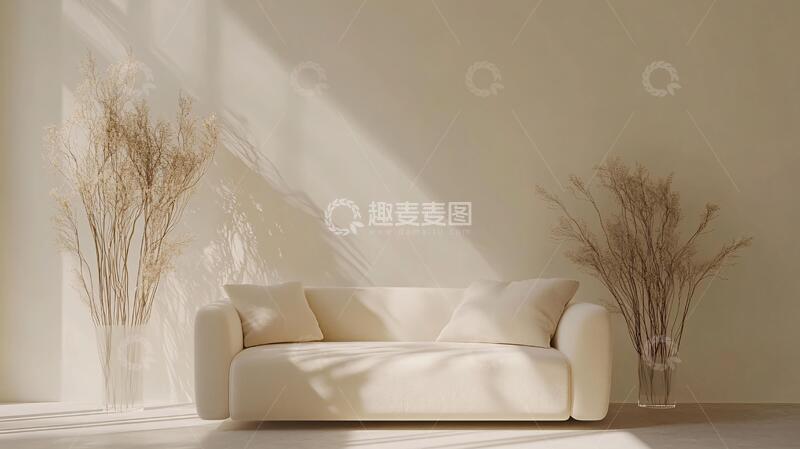 高清大图下载【趣麦麦图】黄色室内暖光太阳光18