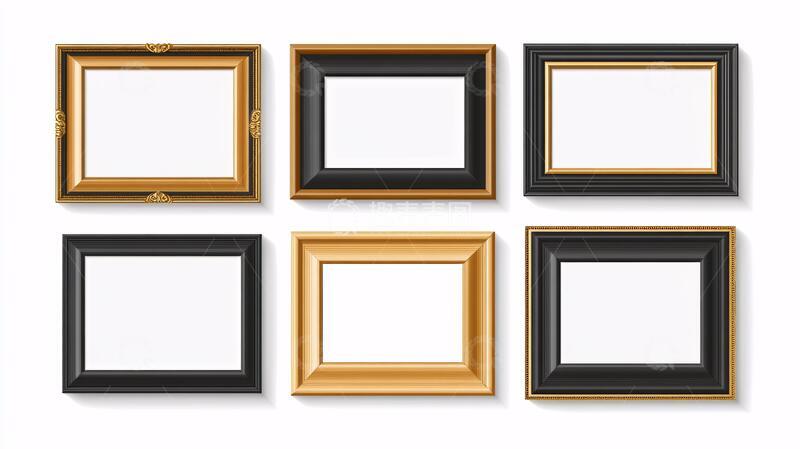 高清大图下载【趣麦麦图】相框组合图相框画框欧式