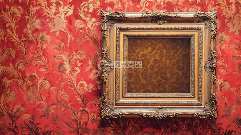 高清大图下载【趣麦麦图】奢华挂画欧式画框相框