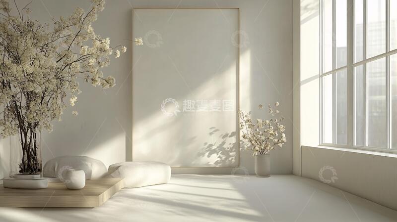 高清大图下载【趣麦麦图】黄色室内暖光太阳光19