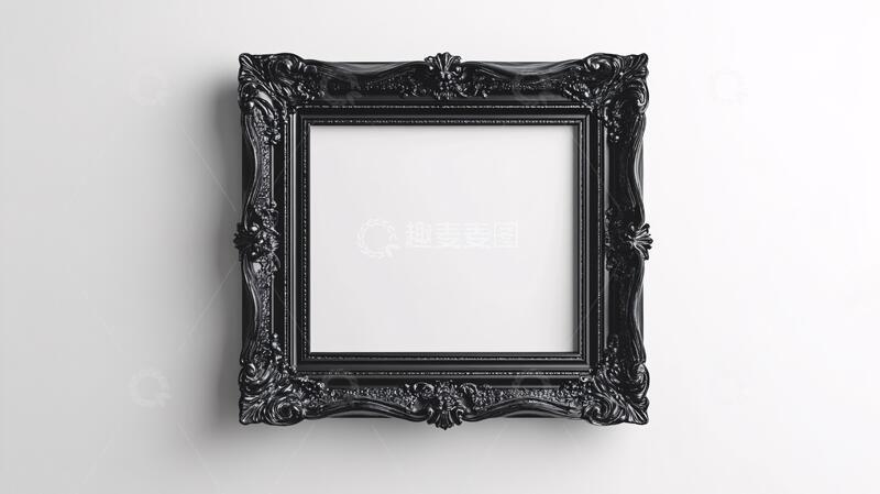 高清大图下载【趣麦麦图】欧式立体画框1