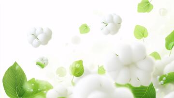 棉花云背景素材