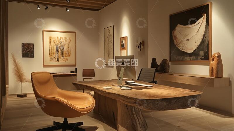 高清大图下载【趣麦麦图】工作室设计家居书桌别墅