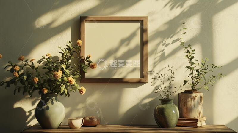 高清大图下载【趣麦麦图】黄色室内暖光太阳光14