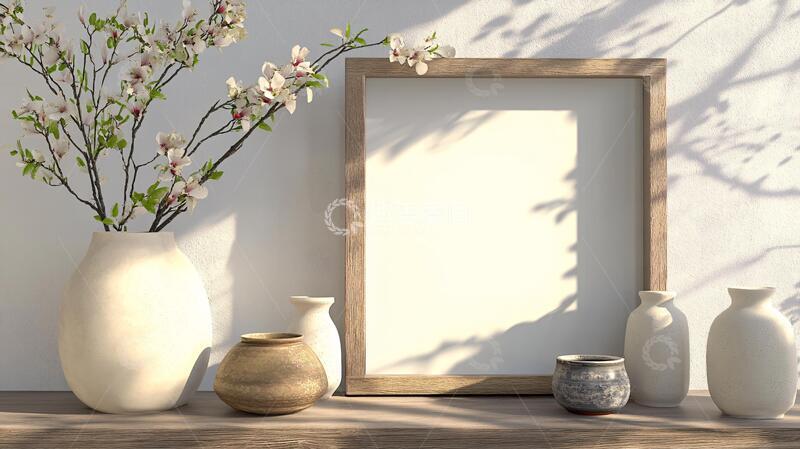 高清大图下载【趣麦麦图】花瓶模型花瓶静物场景