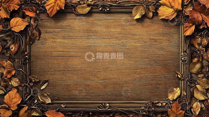 高清大图下载【趣麦麦图】秋色复古迎宾区