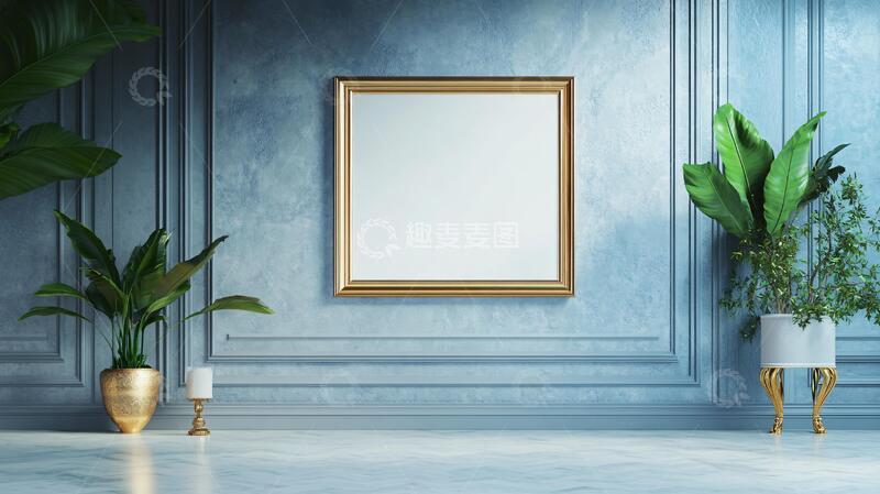 高清大图下载【趣麦麦图】室内背景海报