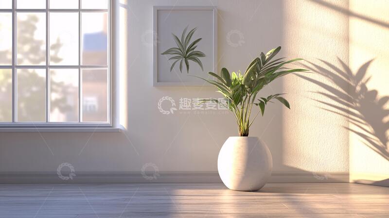 高清大图下载【趣麦麦图】室内植物端景9