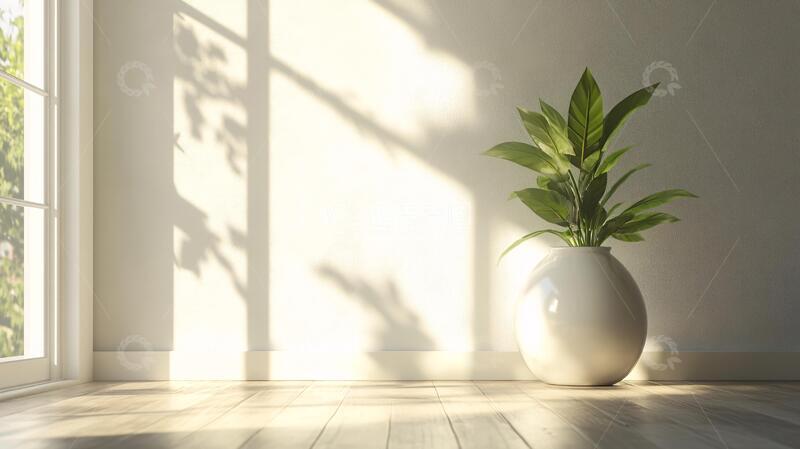 高清大图下载【趣麦麦图】阳光照进室内背景6