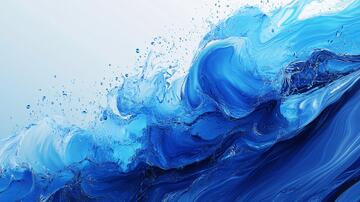 创意水纹流体水纹蓝色