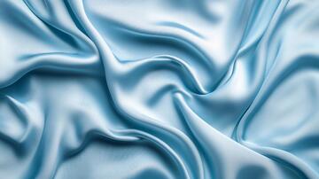 蓝色动感丝绸背景6