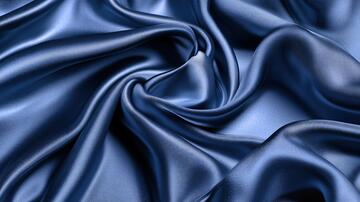 蓝色动感丝绸背景3