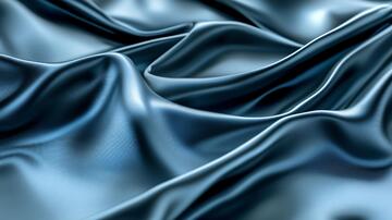 蓝色动感丝绸背景7
