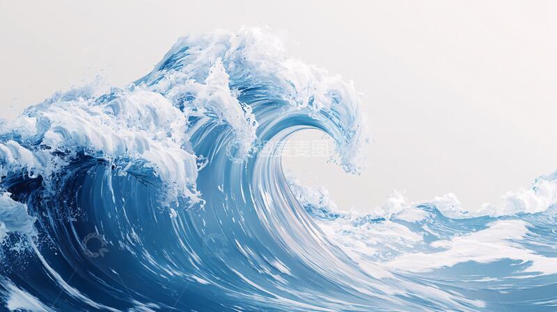 高清大图下载【趣麦麦图】乘风破浪立体效果7