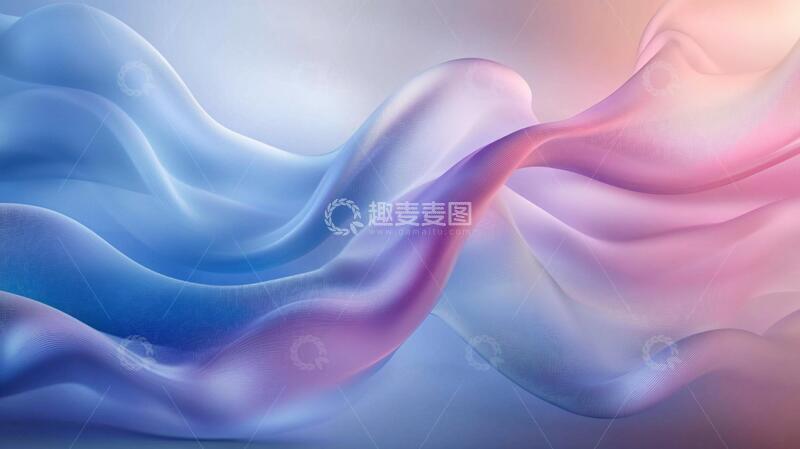高清大图下载【趣麦麦图】炫彩丝绸背景3