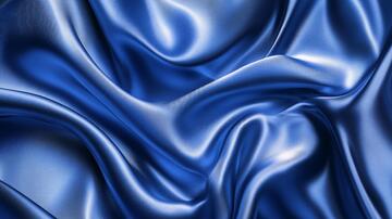 蓝色缎地蓝色丝绸背景