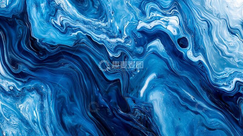 高清大图下载【趣麦麦图】抽象流体纹理3