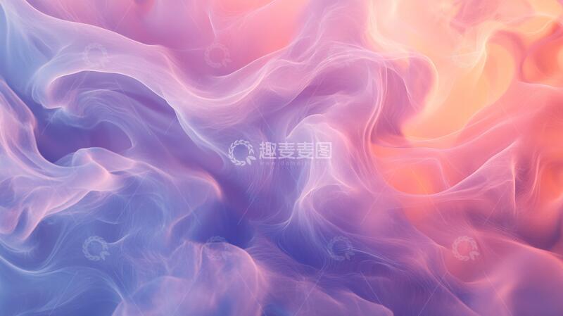 高清大图下载【趣麦麦图】肌理彩色流体背景9