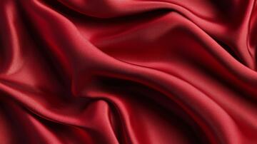 大气红色丝绸