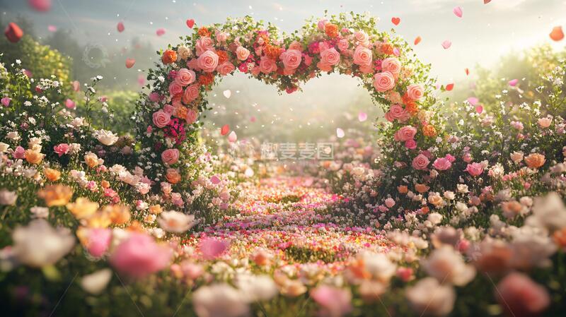 高清大图下载【趣麦麦图】唯美浪漫花海