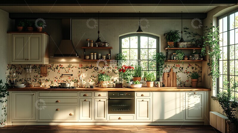 高清大图下载【趣麦麦图】乡村厨房装饰灵感3