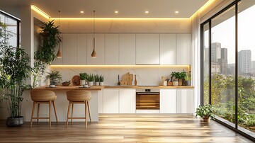 白柜浅木台灯饰2