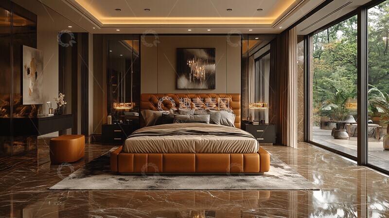 奢华现代卧室10