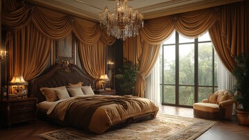 复古欧洲风格卧室1