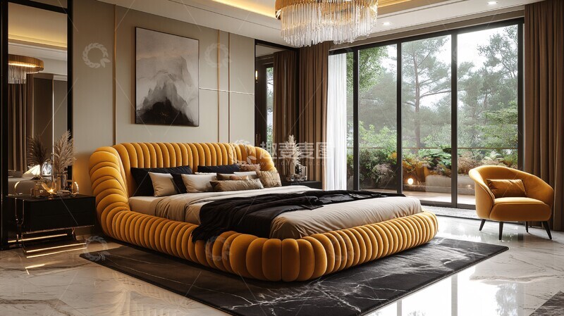 奢华现代卧室4