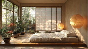 榻榻米木床装饰3