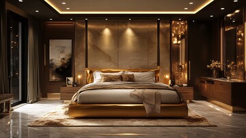 金色床与现代艺术