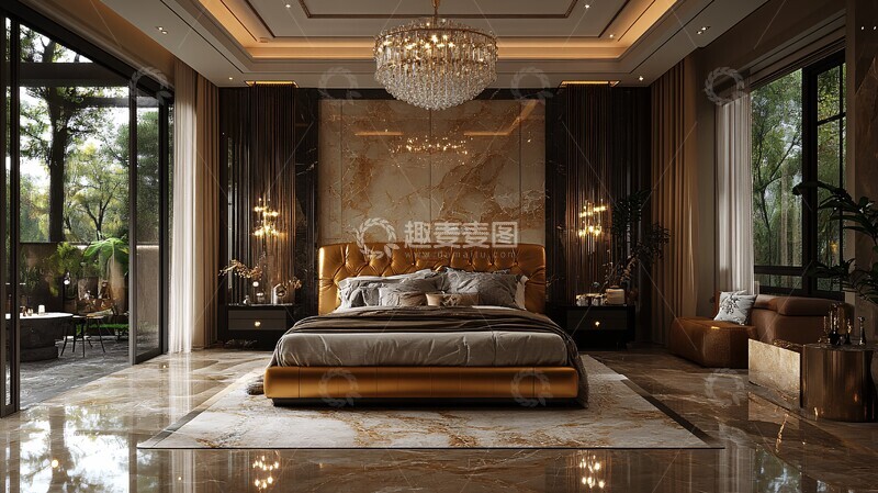 奢华现代卧室设计6