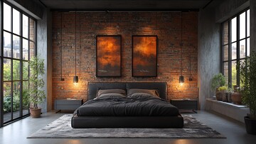 工业风卧室设计