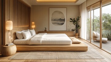 榻榻米木床卧室7