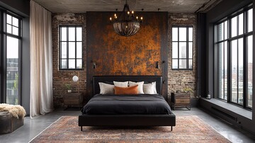 工业风卧室设计3