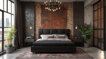 工业风卧室设计4