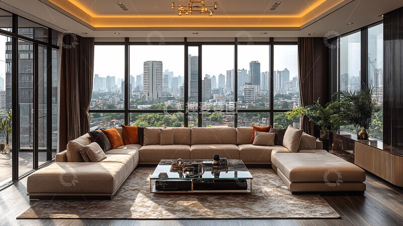 奢华客厅设计风