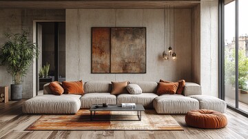 现代风格客厅设计2