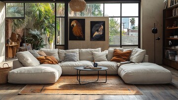 现代风格客厅设计3