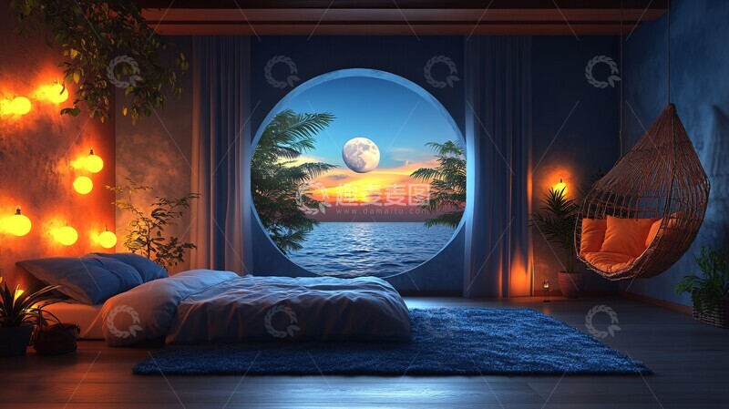 高清大图下载【趣麦麦图】睡眠家具向量设计卧室5