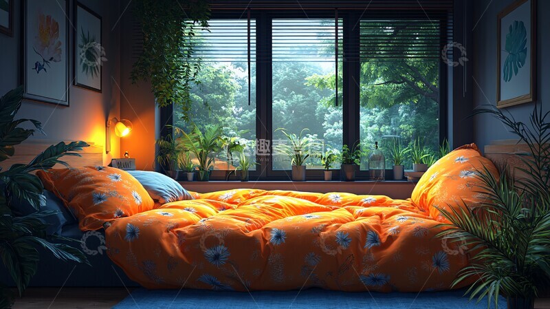 高清大图下载【趣麦麦图】儿童卧室睡眠设计