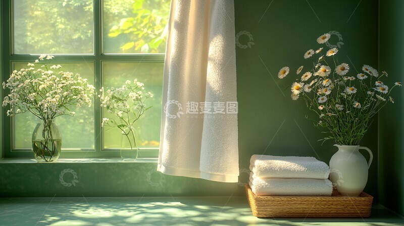 高清大图下载【趣麦麦图】现代简约浴室装饰3