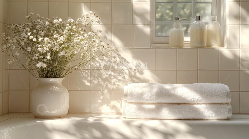 高清大图下载【趣麦麦图】现代简约浴室装饰1