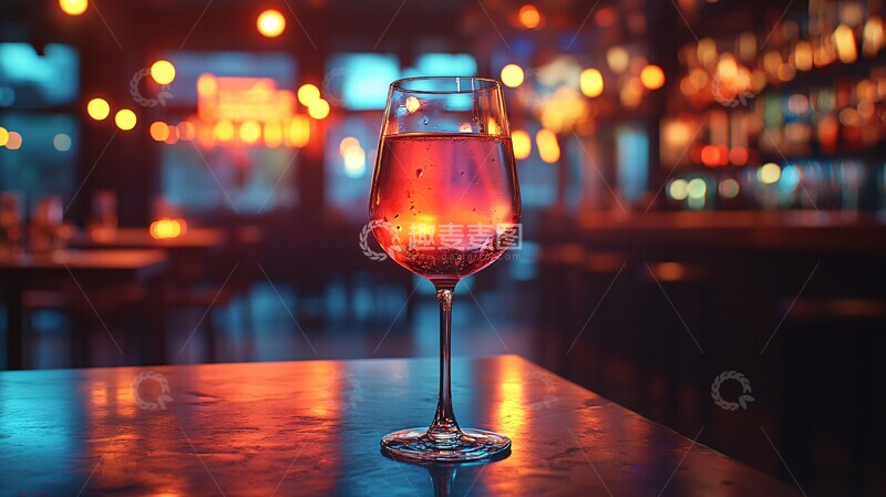 高清大图下载【趣麦麦图】酒吧里的鸡尾酒之夜