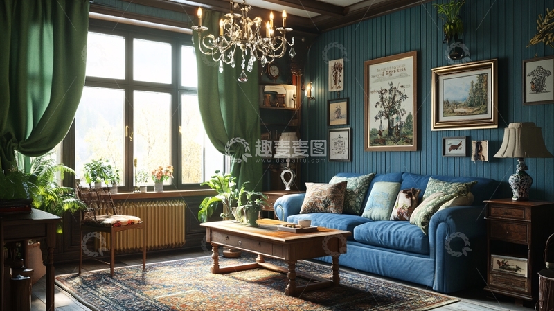 高清大图下载【趣麦麦图】北欧田园风格