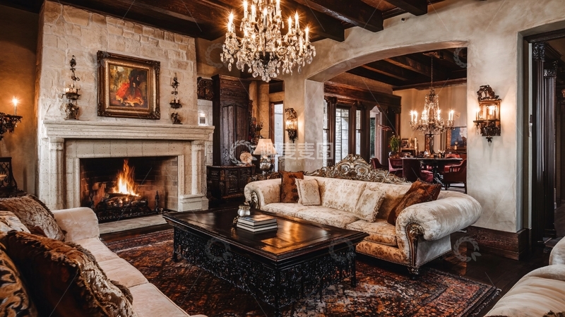 高清大图下载【趣麦麦图】-古堡式装修